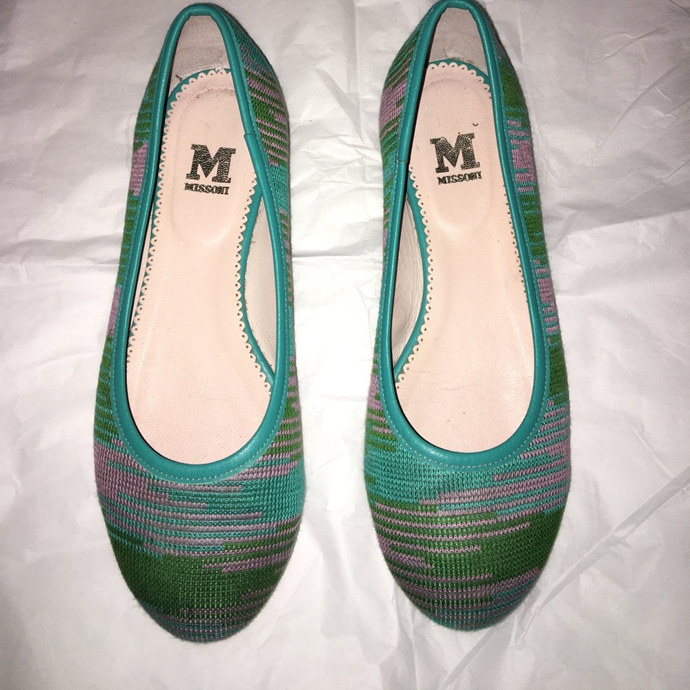 Missoni Flats Size 7 (37)